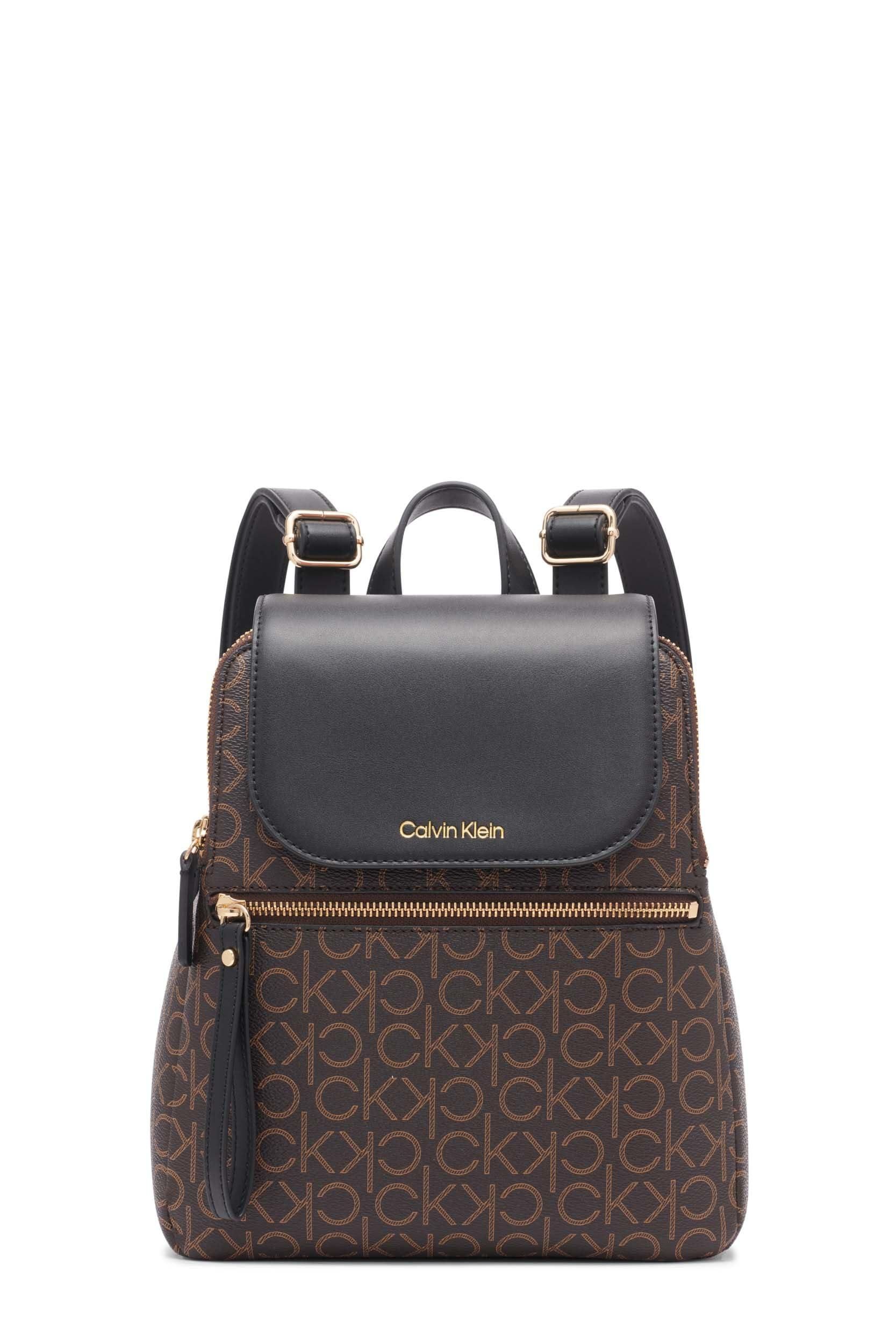 Calvin klein key item signature backpack online