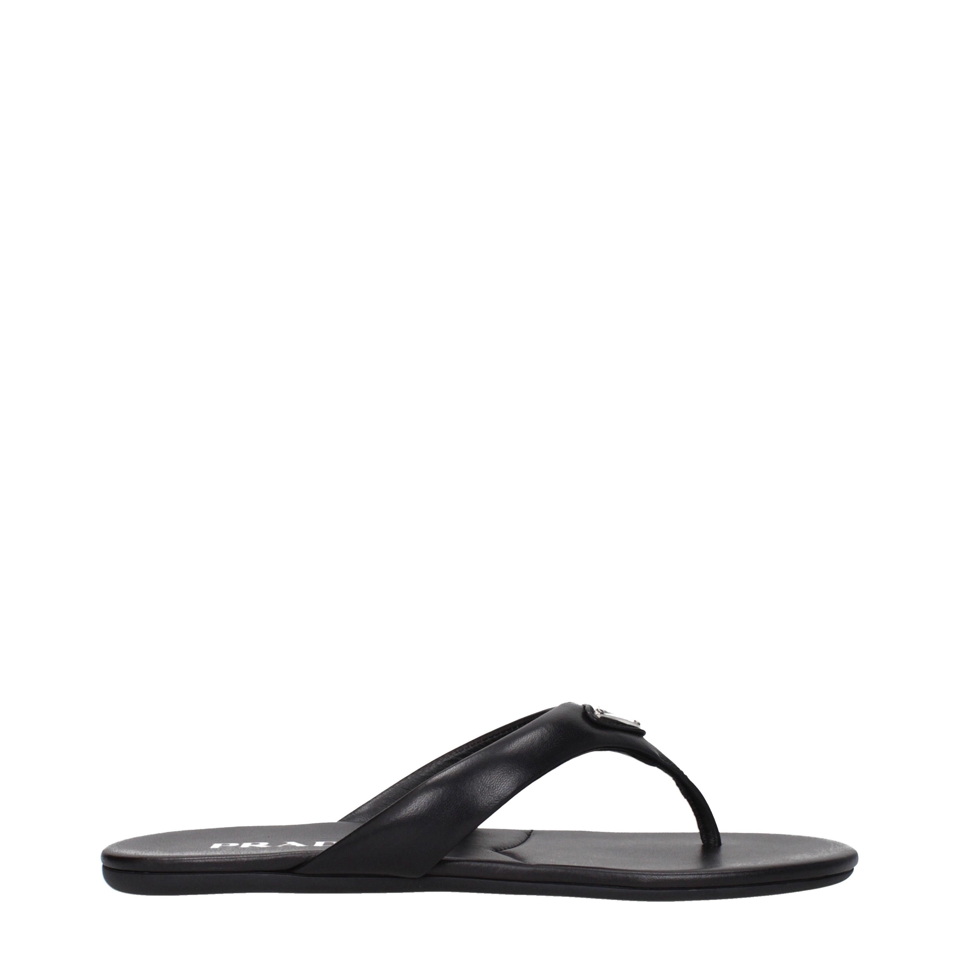 thong Leather ★関税込 PRADA sandals
