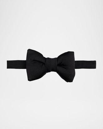 Tom Ford Men & apos;s Rib Textured Silk Bow Tie