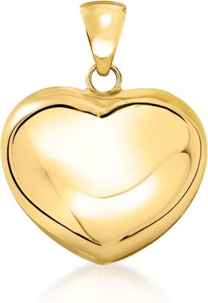 Ross-Simons Italian 18kt Yellow Gold Heart Pendant