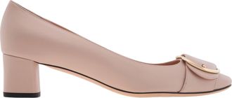 Bally Alison Clarie 45 Leather Pumps, Brand Size 40 ( US Size 9.5 )