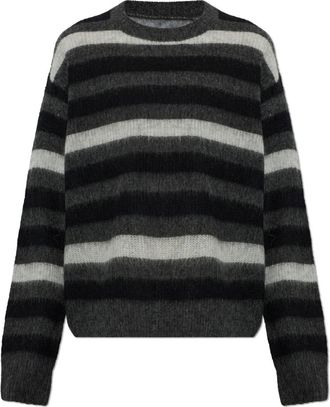 AllSaints Sammie Sweater - Heren - Ronde hals truien - Grijs - L - Wol - Truien & Vesten