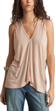 Reiss Freya Drape V-Neck Top