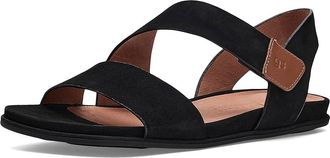 Gentle Souls Lottie Womens Sandals Black Nubuck : 8.5 M, Leather