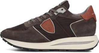 Philippe Model Tropez Haute Low - Heren - Sneakers - Bruin - 46 EU - Schoenen
