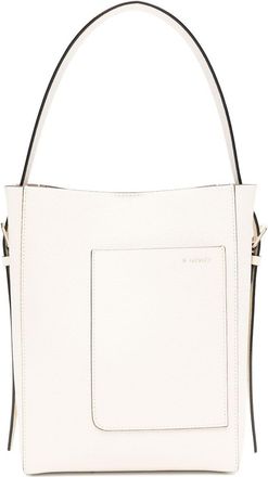 Valextra Kleine bucket-tas - Wit