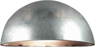 Nordlux Aplique de exterior plateado de aluminio de estilo moderno