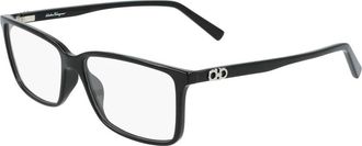 Ferragamo Sf 2894 Zonnebril - Heren - Brillen - Zwart - 56 MM - Accessoires