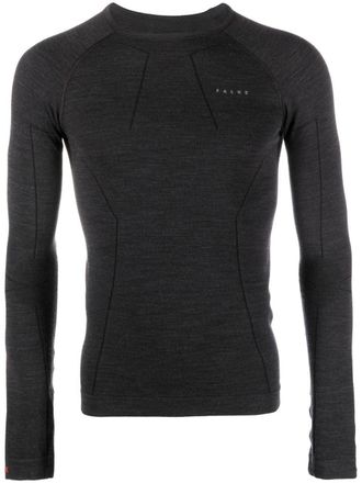 Falke long-sleeve performance top - Black