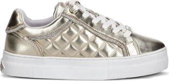 Guess Co Gewatteerde metallic sneakers - Goud