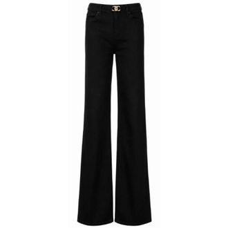 Liu Jo Blauwe Denim Broek - Dames - Jeans - Zwart - Maat: W28 Denim