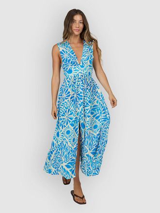Salty Crew Windward Maxi Kleid blau