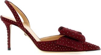 Mach & Mach Le Cadeau Suede Slingbacks - Dames - Pumps - Rood - 35 1/2 EU - Su&egrave;de - Schoenen