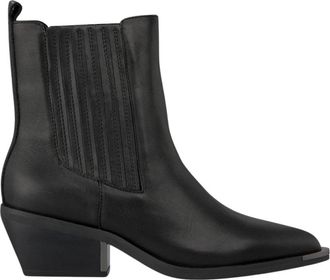 Alma En Pena Platte laars met elastiek - Dames - Cowboylaarzen - Zwart - 39 EU - Schoenen