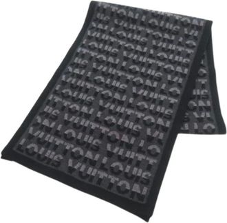Louis Vuitton Pre-owned Scarves, male, Black, Size: ONE SIZE Pre-owned Stole