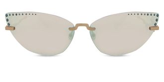 Kenzo KZ 40004U 29C Womens Sunglasses Gold Size 67