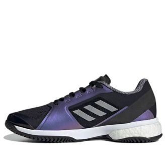 adidas (WMNS) adidas Stella McCartney x Court Black Silver Metallic G55657