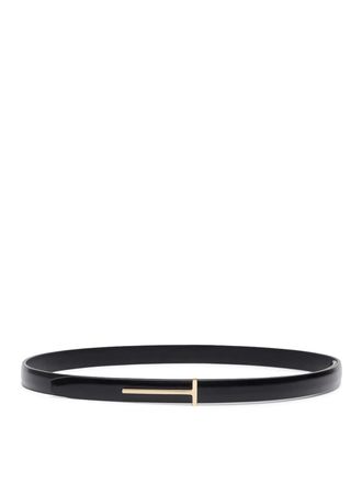 Tom Ford Thin Brushed Leather Belt