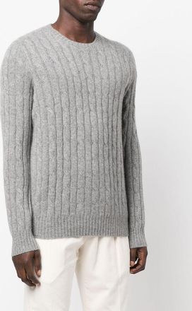 Polo Ralph Lauren Mens Cashmere Sweater Grey