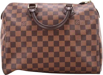 Louis Vuitton Brown Damier Speedy 30 (Authentic Pre-Loved)