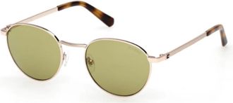 Guess Gu 00272 32N Zonnebrillen - unisex - Zonnebrillen - Geel - 51 MM - Accessoires