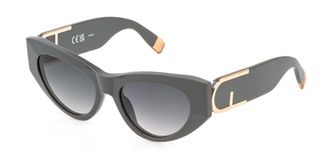 Furla SFU881 0GFS Womens Sunglasses Grey Size 54