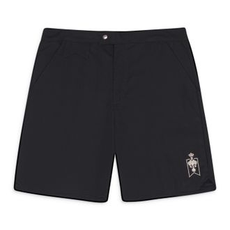 Rhude BLACK AMALFI BOARD SHORTS