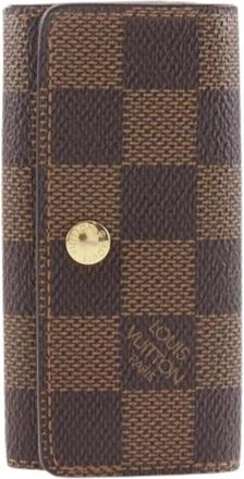 Louis Vuitton Pre-owned Multicles 4 Sleuteletui - Heren - Vintage Accessoires - Bruin - ONE Size - Vintage