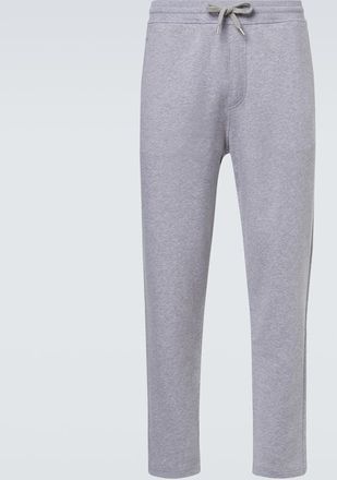 Brunello Cucinelli Cotton-blend jersey sweatpants