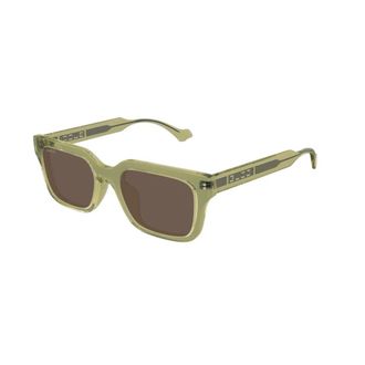 Gucci Authentieke stijlvolle brillen van premium kwaliteit - unisex - Zonnebrillen - Groen - 55 MM - Accessoires