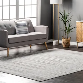 nuLOOM Kiley Faded Serene Stripes Area Rug