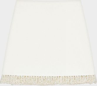 Givenchy Pearl-Embroidered Mini Skirt