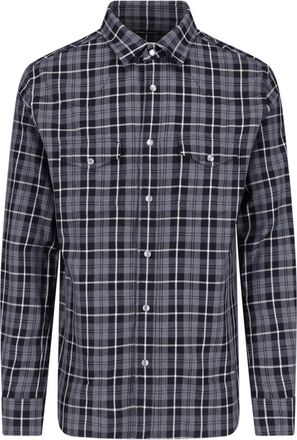 Tom Ford Plaid Dual Chest Pocket Button-Down Shirt