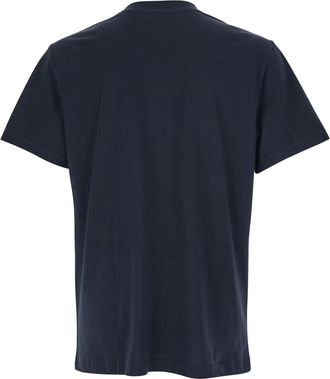 A.P.C. Mens T-Shirt Blue Cotton Organic T-Shirts And Polos