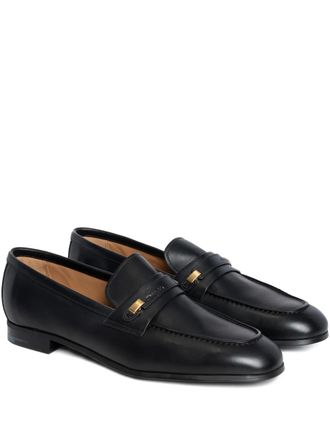 Churchs logo-detail loafers - men - Calf Leather/Calf Leather/Calf Leather - 6.5 - Black