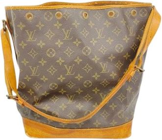 Louis Vuitton Pre-owned Bucket Bags, female, Brown, Size: ONE SIZE Pre-owned Bucket Bag