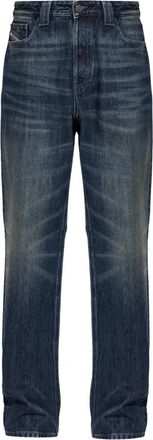 Diesel 1991 D-Voeed Jeans - Heren - Regular Fit Jeans - Blauw - W33 L34 - Katoen - Jeans
