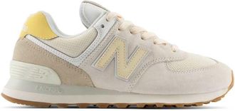 New Balance 574 sneakers color sea salt-Bianco