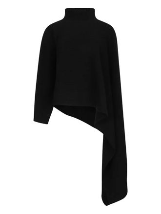 Fabiana Filippi Poncho asimmetrico - Nero
