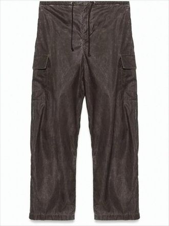 Our Legacy Relaxed Fit Brown Straight Pants