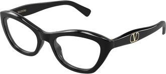 Valentino Optical Frame - Dames - Brillen - Zwart - 53 MM - Accessoires