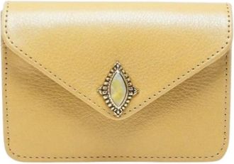 CLARIS VIROT Alex Porte-cartes - Dames - Clutches - Bruin - ONE Size - Leer - Tassen