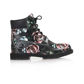 Timberland Schoenen, Dames, Veelkleurig, 40 EU, Leer, Floral Heritage Cupsole Boots