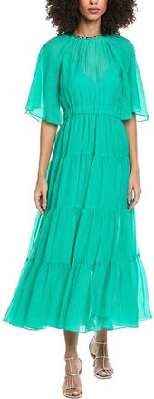 Sandro Woven Midi Dress