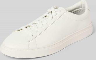 HUGO BOSS Sneaker aus Leder mit Gummisohle in Weiss, Gr&ouml;&szlig;e 40