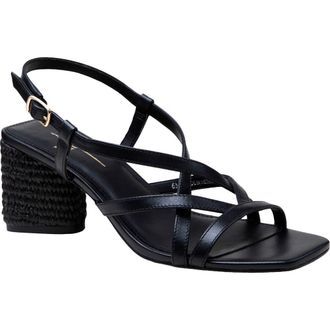 Linea Paolo Hazel Slingback Sandal in Black at Nordstrom Rack, Size 5.5