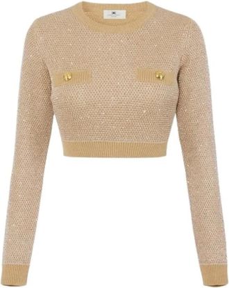 Elisabetta Franchi Mujer, Jerseys, Amarillo, Talla: S
