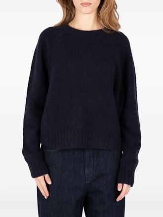 Société Anonyme Sydney knit sweater - women - Cashmere/RWS Merino Wool/Polyamide - M - Blue