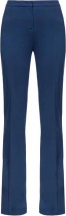 Pinko Pinko - Broeken > Wijde Broeken - Dames - Wijde Broeken - Blauw - 3XL - Broeken