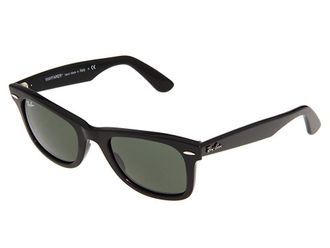 Ray-Ban RB2140 Original Wayfarer Sunglasses Plastic Frame Fashion Sunglasses Black/G-15xlt Lens : 50mm, Acetate